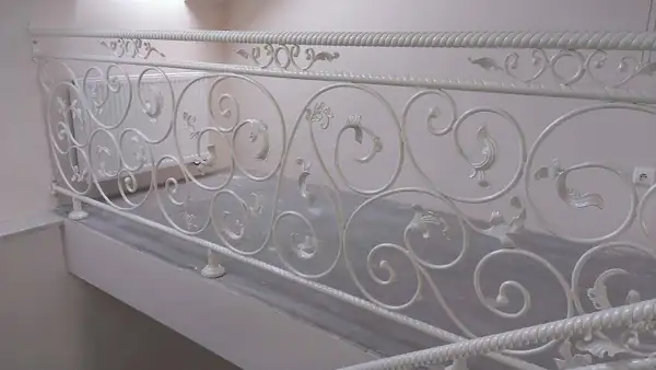 Balustrady wewnętrzne kute — realizacja 15, Kowalstwo Artystyczne Marek Mida