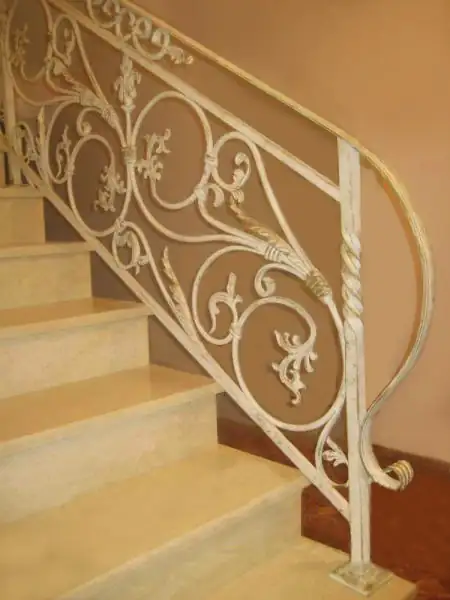 Balustrady wewnętrzne kute — realizacja 26, Kowalstwo Artystyczne Marek Mida