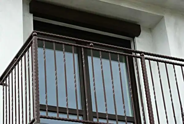 Balustrady zewnętrzne kute — realizacja 1, Kowalstwo Artystyczne Marek Mida