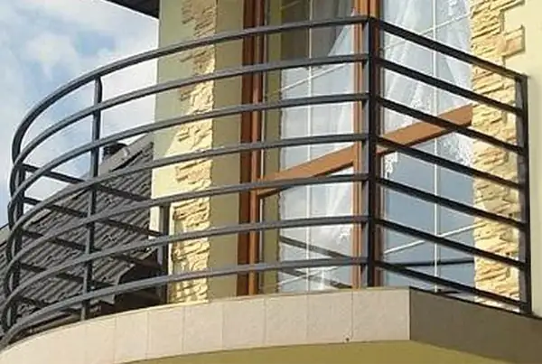 Balustrady zewnętrzne kute — realizacja 26, Kowalstwo Artystyczne Marek Mida