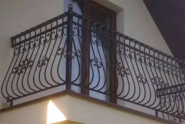 Balustrady zewnętrzne kute — realizacja 60, Kowalstwo Artystyczne Marek Mida