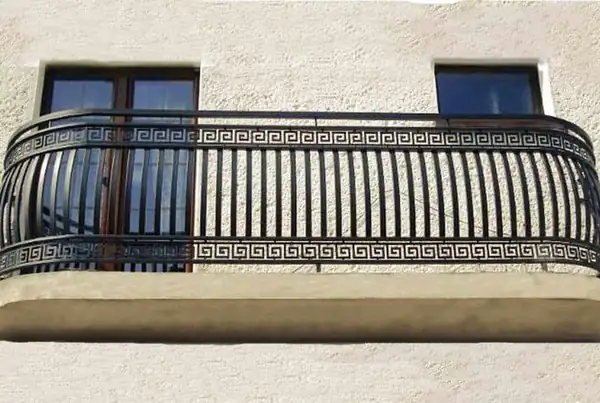 Balustrady zewnętrzne kute — realizacja 78, Kowalstwo Artystyczne Marek Mida