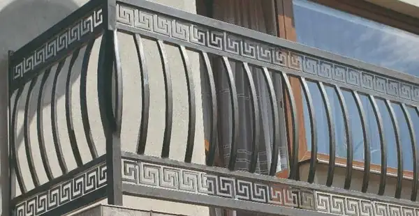 Balustrady zewnętrzne kute — realizacja 80, Kowalstwo Artystyczne Marek Mida