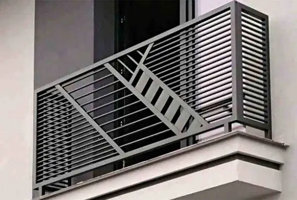 Balustrady zewnętrzne kute — realizacja 103, Kowalstwo Artystyczne Marek Mida