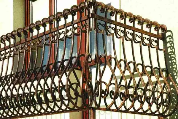 Balustrady zewnętrzne kute — realizacja 109, Kowalstwo Artystyczne Marek Mida