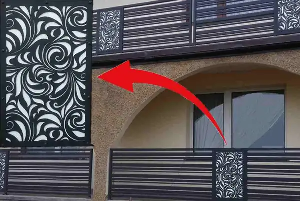 Balustrady zewnętrzne kute — realizacja 111, Kowalstwo Artystyczne Marek Mida