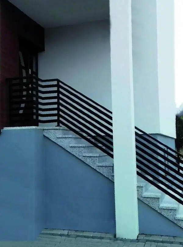 Balustrady zewnętrzne kute — realizacja 112, Kowalstwo Artystyczne Marek Mida