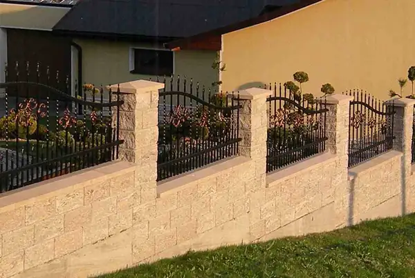 Segmenty ogrodzeniowe kute — realizacja 23, Kowalstwo Artystyczne Marek Mida