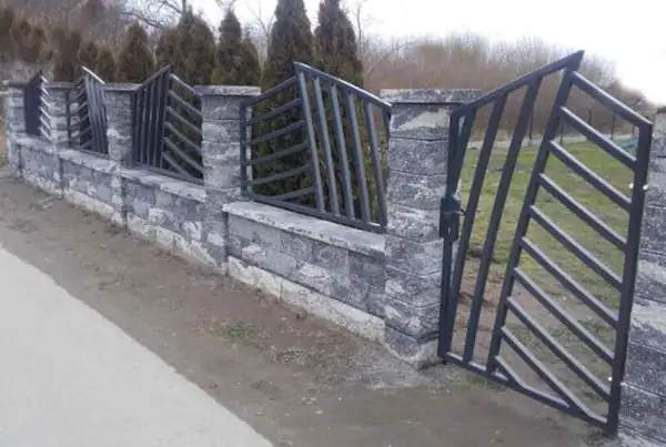 Segmenty ogrodzeniowe kute — realizacja 53, Kowalstwo Artystyczne Marek Mida