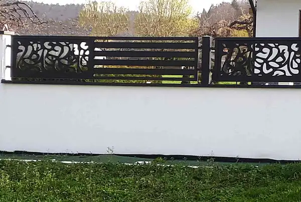 Segmenty ogrodzeniowe kute — realizacja 91, Kowalstwo Artystyczne Marek Mida
