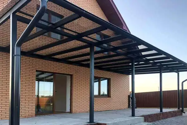 Wiaty i carporty — realizacja 8, Kowalstwo Artystyczne Marek Mida