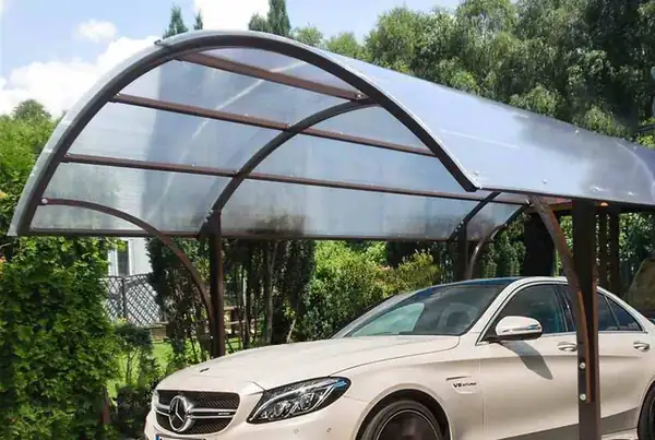 Wiaty i carporty — realizacja 16, Kowalstwo Artystyczne Marek Mida